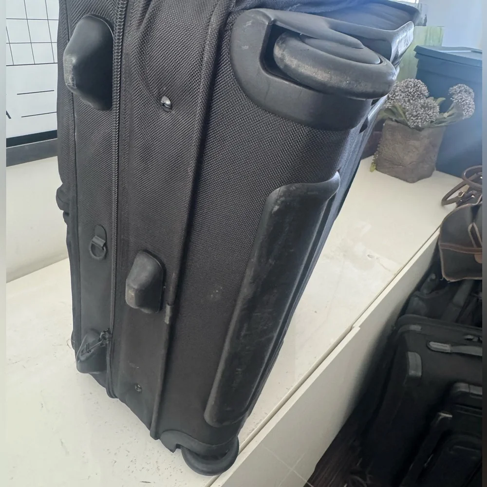 TUMI Classic Black Rolling Travel Garment Bag Alpha Suitcase